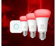 Philips Hue Zestaw startowy White and color ambiance 3xE27 1055lm - 678525 - zdjęcie 3